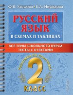 Узорова, Нефёдова: Русский язык в схемах и таблицах. Все темы школьного курса 2 класса с тестами