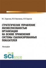 Стратегическое управление жизнеспособностью организации на основе применения системы сбалансированных показателей. (Бакалавриат, Магистратура). Монография
