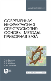 Современная инфракрасная спектроскопия: основы, методы, приборная база. Учебное пособие для вузов, (полноцветная печать)