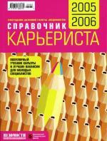 Справочник карьериста 2005-2006 гг. (+ карта в подарок)