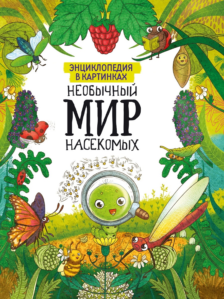 НЕОБЫЧНЫЙ МИР НАСЕКОМЫХ (энциклопедия в картинках) 202х288 32стр