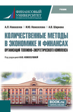 Количественные методы в экономике и финансах организаций топливно-энергетического комплекса. (Магистратура). Учебник