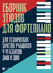 Сборник этюдов для фортепиано. Для технических зачетов учащихся V–VI классов ДМШ и ДШИ. Ноты, 2-е изд., стер