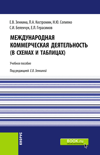 Международная коммерческая деятельность (в схемах и таблицах). (Бакалавриат, Магистратура). Учебное пособие
