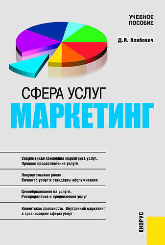 Сфера услуг: маркетинг. (Аспирантура, Бакалавриат, Магистратура). Учебное пособие