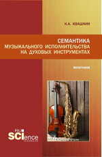 Семантика музыкального исполнительства на духовых инструментах. (Аспирантура, Бакалавриат, Магистратура, Специалитет). Монография