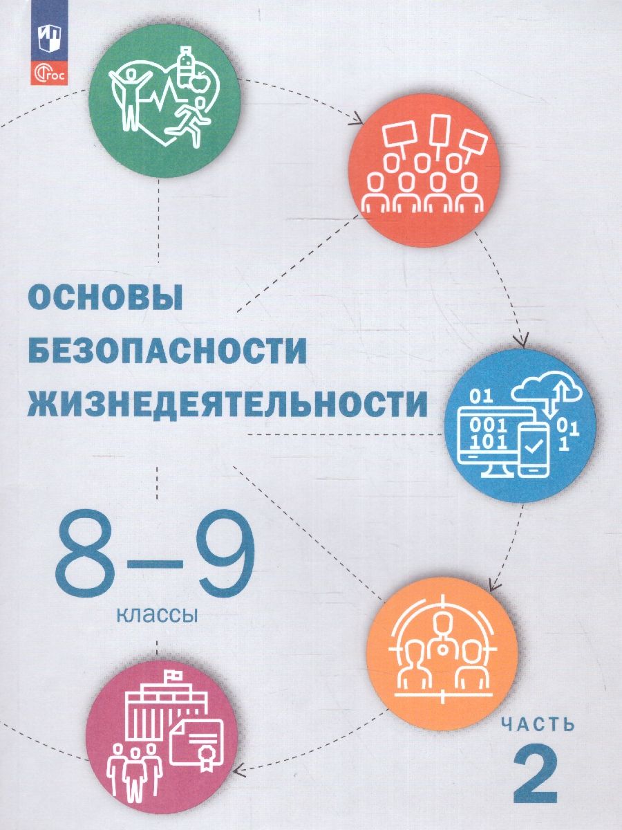 Основы безопасности жизнедеятельности 8-9 классы. Учебник в 2-х частях. Часть 2 (ФП2022)