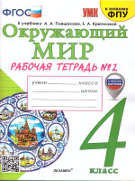 Окружающий мир 4 класс. Рабочая тетрадь (к новому ФПУ). Часть 2. С новыми картами. ФГОС