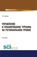 Управление и планирование туризма на региональном уровне. (Бакалавриат, Магистратура). Монография