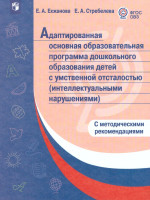 Примерная адаптированная основная образовательная программа дошкольного образования детей с интеллектуальными нарушениями с методическими рекомендациями