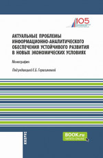 Актуальные проблемы информационно-аналитического обеспечения устойчивого развития в новых экономических условиях. (Аспирантура, Магистратура). Монография