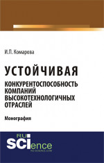 Устойчивая конкурентоспособность компаний высокотехнологичных отраслей. (Бакалавриат, Магистратура). Монография