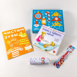Новогодний подарочный набор "Чистим зубы вместе с Конни"