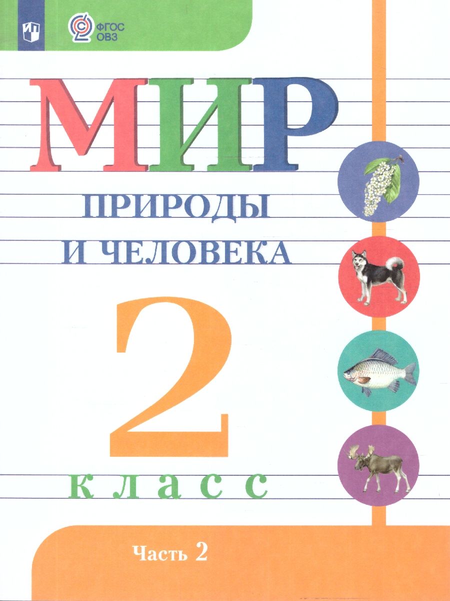 Мир природы и человека 2 класс. Для обучающихся с интеллектуальными нарушениями. Часть 2