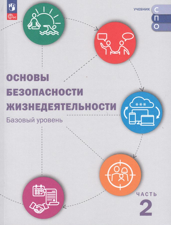 Основы безопасности жизнедеятельности. Базовый уровень. Учебник для СПО. Часть 2 2025