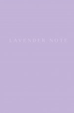 Lavender Note. Мои лавандовые мечты. Блокнот с цветными страницами (А5, обложка на ткани с тиснением фольгой)