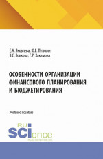 Особенности организации финансового планирования и бюджетирования. (Бакалавриат, Магистратура). Учебное пособие