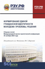Формирование единой гражданской идентичности молодежи: проблемы, решения. (Бакалавриат, Магистратура). Сборник статей
