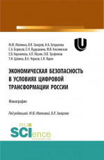 Экономическая безопасность в условиях цифровой трансформации России. (Аспирантура, Бакалавриат, Магистратура, Специалитет). Монография