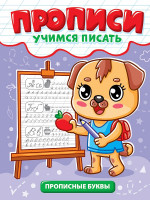 Прописи эконом. Учимся писать. Прописные буквы
