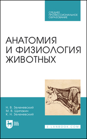 Анатомия и физиология животных. Учебник для СПО, 9-е изд., стер