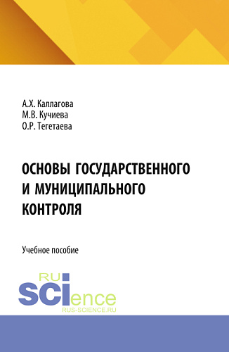 Основы государственного и муниципального контроля. (Бакалавриат, Магистратура). Учебное пособие