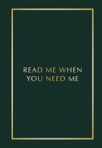 Блокнот с подсказками для писем любимому человеку. Read Me When You Need Me. Напишите, упакуйте, подарите!