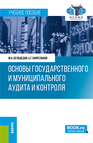 Основы государственного и муниципального аудита и контроля. (Бакалавриат, Магистратура). Учебное пособие