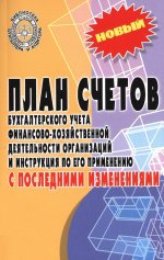 План счетов бухгалтерского учета с послед.измен. дп