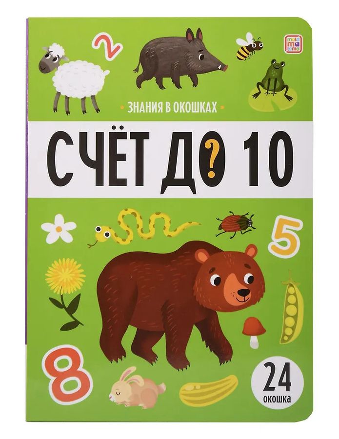 Знания в окошках. Счет до 10