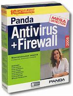 PANDA Antivirus + Firewall 2008 4 лиц (подписка на 3 года)