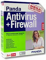 Panda Antivirus + Firewall (box), 5ПК, 1 год