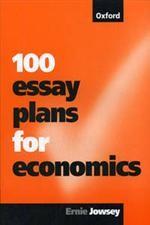 100 essay plans for economics