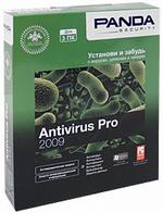 Panda Antivirus Pro 2009 (+ файервол) - Retail Box - на 3 ПК - (подписка на 1 год)