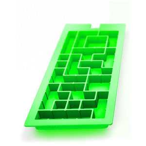 Форма для льда - Тетрис" (цвет: зеленый)