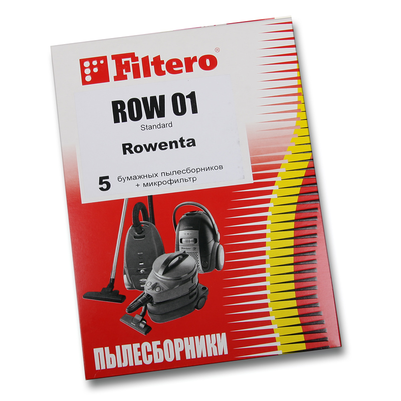 Мешки для пыли Filtero ROW 01 Standard, 5 шт.  бумажные ROW 01 Standard