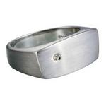 Серебряное кольцо с бриллиантом Hotdiamonds Z2(22.5)