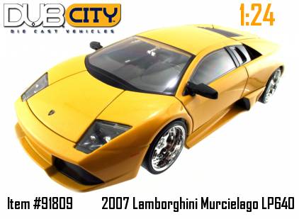 Модель автомобиля Lamborghini Murcielago LP640 1:24