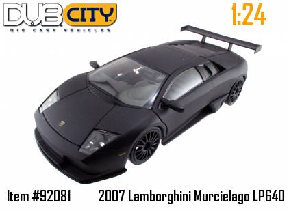 Модель автомобиля Lamborghini Murcielago 1:24