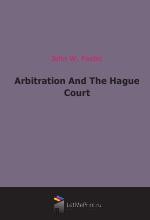 Arbitration And The Hague Court