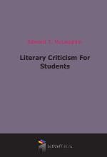 Literary Criticism For Students (1893)