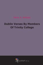 Dublin Verses By Members Of Trinity College