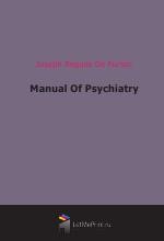 Manual Of Psychiatry