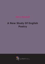 A New Study Of English Poetry (1917)