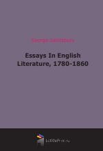 Essays In English Literature, 1780-1860 (1895)