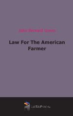 Law For The American Farmer (1911)