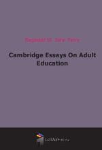 Cambridge Essays On Adult Education (1920)