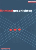 Криминальные рассказы. Тексты для чтения и понимания по немецкому языку