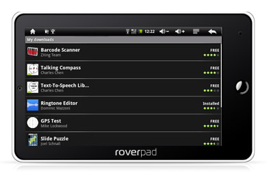 RoverPad 3WG70, 4Гб