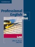 Professional English in Use: Law